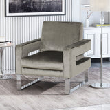 Modern Glam Velvet Club Chair - NH156113