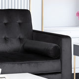 Modern Glam Tufted Velvet 3 Seater Sofa - NH964113