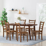 Farmhouse Wooden Dining Chairs (Set of 6) - NH986313