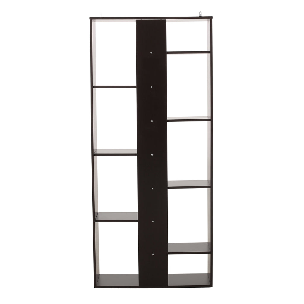Modern Geometric High Shelf Bookcase NH451413 Noble House Furniture