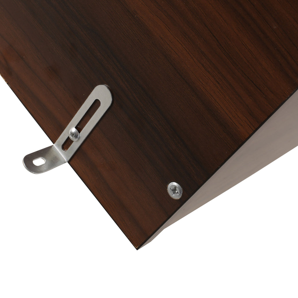 Modern Geometric High Shelf Bookcase NH451413 Noble House Furniture