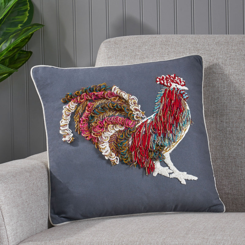 Rooster Throw Pillow - NH834213