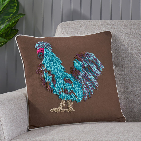 Rooster Throw Pillow - NH244213