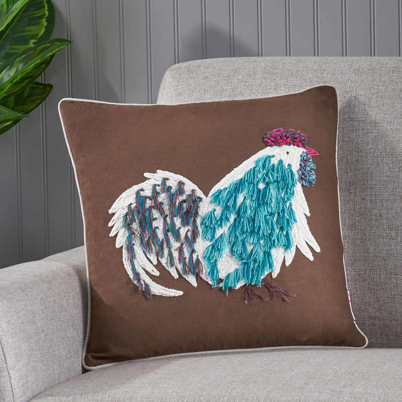 Hen Throw Pillow - NH054213