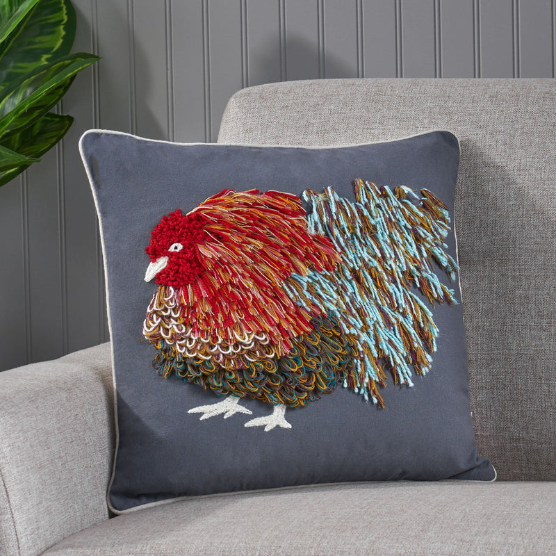 Hen Throw Pillow - NH454213