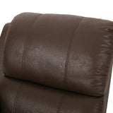 Contemporary Upholstered Theater Seating Reclining Sofa - NH716313
