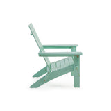 Outdoor Contemporary Acacia Wood Foldable Adirondack Chair - NH846213