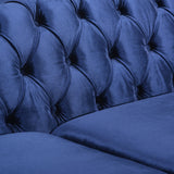 Tufted Velvet Chesterfield 3 Seater Sofa - NH224113