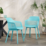 Outdoor Modern Dining Chair (Set of 2) - NH471213