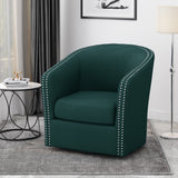 Contemporary Fabric Swivel Chair - NH742213