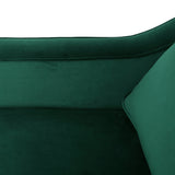 Contemporary Velvet Club Chair - NH152213