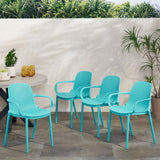 Outdoor Modern Stacking Dining Chairs - NH133213