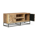 Boho Wooden TV Stand - NH317213