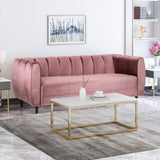 Modern Velvet 3 Seater Sofa - NH368113