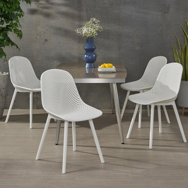 Outdoor Modern Dining Chair (Set of 4) - NH164213