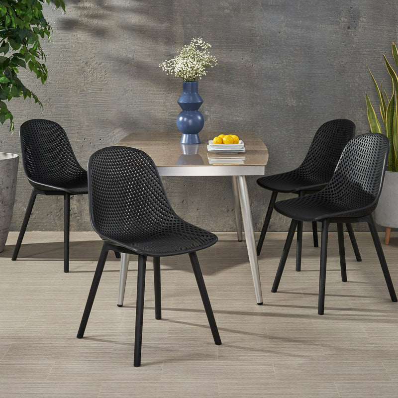 Outdoor Modern Dining Chair (Set of 4) - NH164213