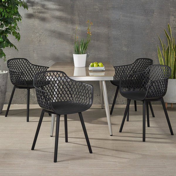 Outdoor Modern Dining Chair (Set of 4) - NH374213