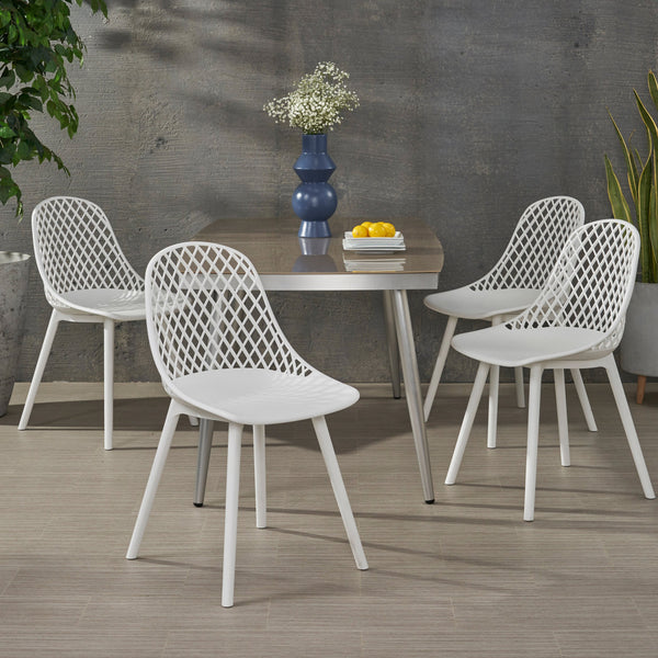 Outdoor Modern Dining Chair (Set of 4) - NH974213