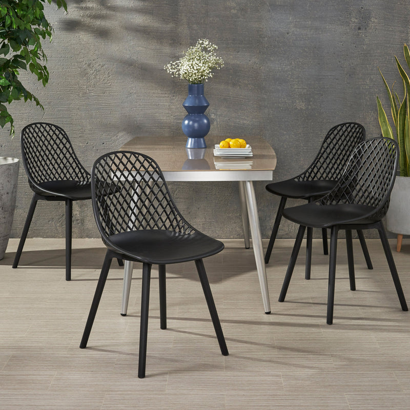 Outdoor Modern Dining Chair (Set of 4) - NH974213