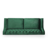 Modern Glam Tufted Velvet 3 Seater Sofa - NH680313