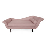 Contemporary Chaise Lounge with Scroll Arms - NH789213