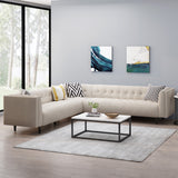 Contemporary Upholstered 3 Piece Sectional Sofa Set - NH636313