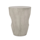 Outdoor Contemporary Lightweight Concrete Accent Side Table - NH767213