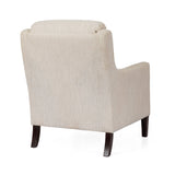 Contemporary Pillow Tufted Fabric Club Chair - NH591313