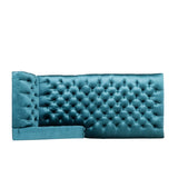 Contemporary Tufted Velvet Chaise Sectional - NH035413