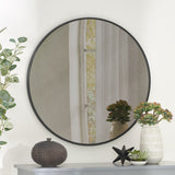 Contemporary Circular Wall Mirror - NH884313