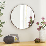 Contemporary Round Wall Mirror - NH835313