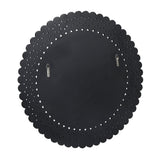 Contemporary Studded Round Wall Mirror - NH794313