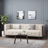 Contemporary Tufted 3 Seater Sofa - NH778413