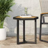 Outdoor Acacia Wood Side Table - NH117313