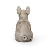 Outdoor French Bulldog Garden Statue - NH251313