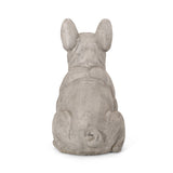 Outdoor French Bulldog Garden Statue - NH251313