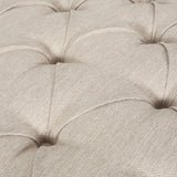 Contemporary Fabric Button Tufted Chaise Lounge - NH243413