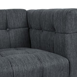 Contemporary Tufted 5 Seater Living Room Set - NH188413