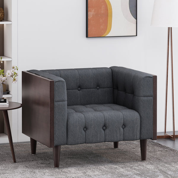 Contemporary Tufted Club Chair - NH318413