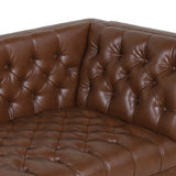 Contemporary Tufted One Armed Chaise Lounge - NH453413