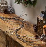 6-foot Pre-Lit Warm White LED Artificial Christmas Garland - NH076313