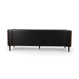 Contemporary Tufted Deep Seated Sofa with Accent Pillows - NH253313