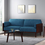 Mid-Century Modern Upholstered 3 Seater Sofa - NH359413