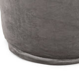 Modern Velveteen Cylinder Pouf - NH530413