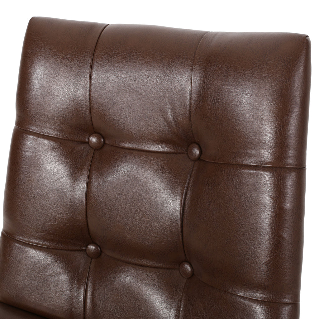 Contemporary Tufted Dining Chairs with Toothpick Legs, Set of 2 - NH84 ...