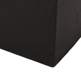Outdoor Modern Cast Stone Square Planter - NH913313