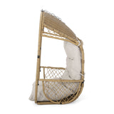 Outdoor/Indoor Wicker Hanging Chair with 8 Foot Chain (NO STAND) - NH553313