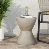 Outdoor Lightweight Concrete Side Table - NH804313