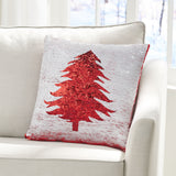 Glam Sequin Christmas Throw Pillow - NH687313