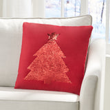 Glam Velvet Christmas Throw Pillow - NH518313